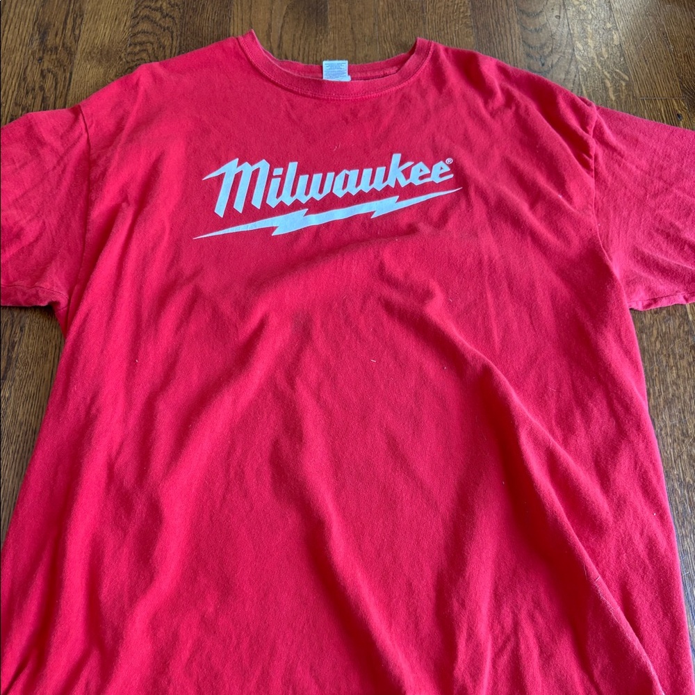 Milwaukee Red Tshirt.
